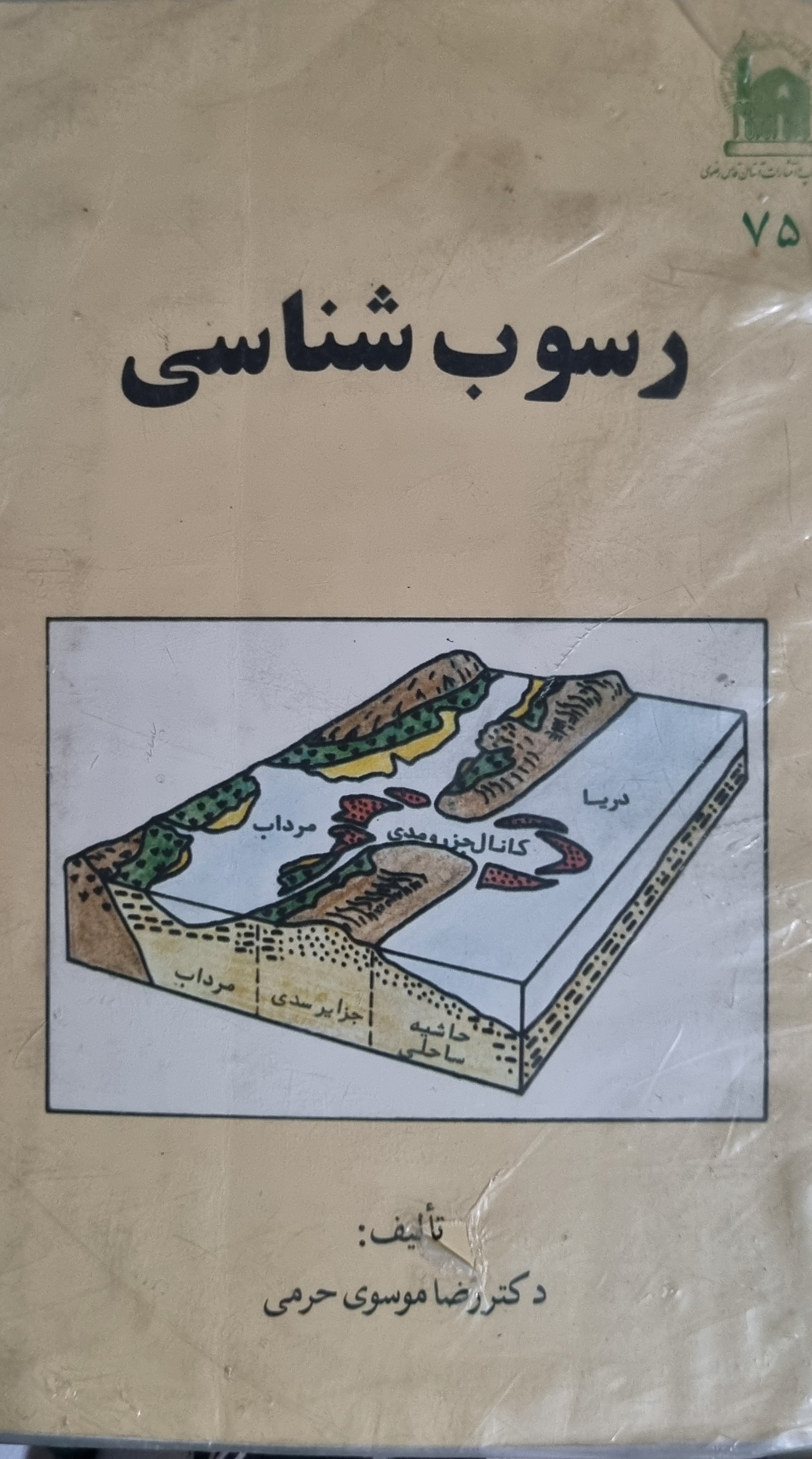کتاب رسوب شناسی رضا موسوی حرمی در حد نو