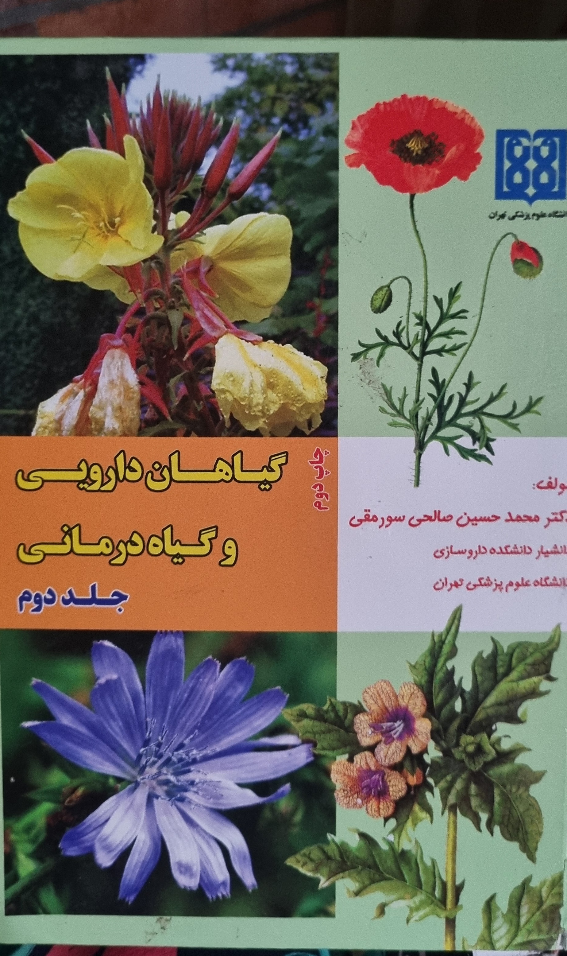 کتاب گیاهان دارویی و گیاه درمانی جلد دوم دکتر صالحی سورمقی(در حد نو)