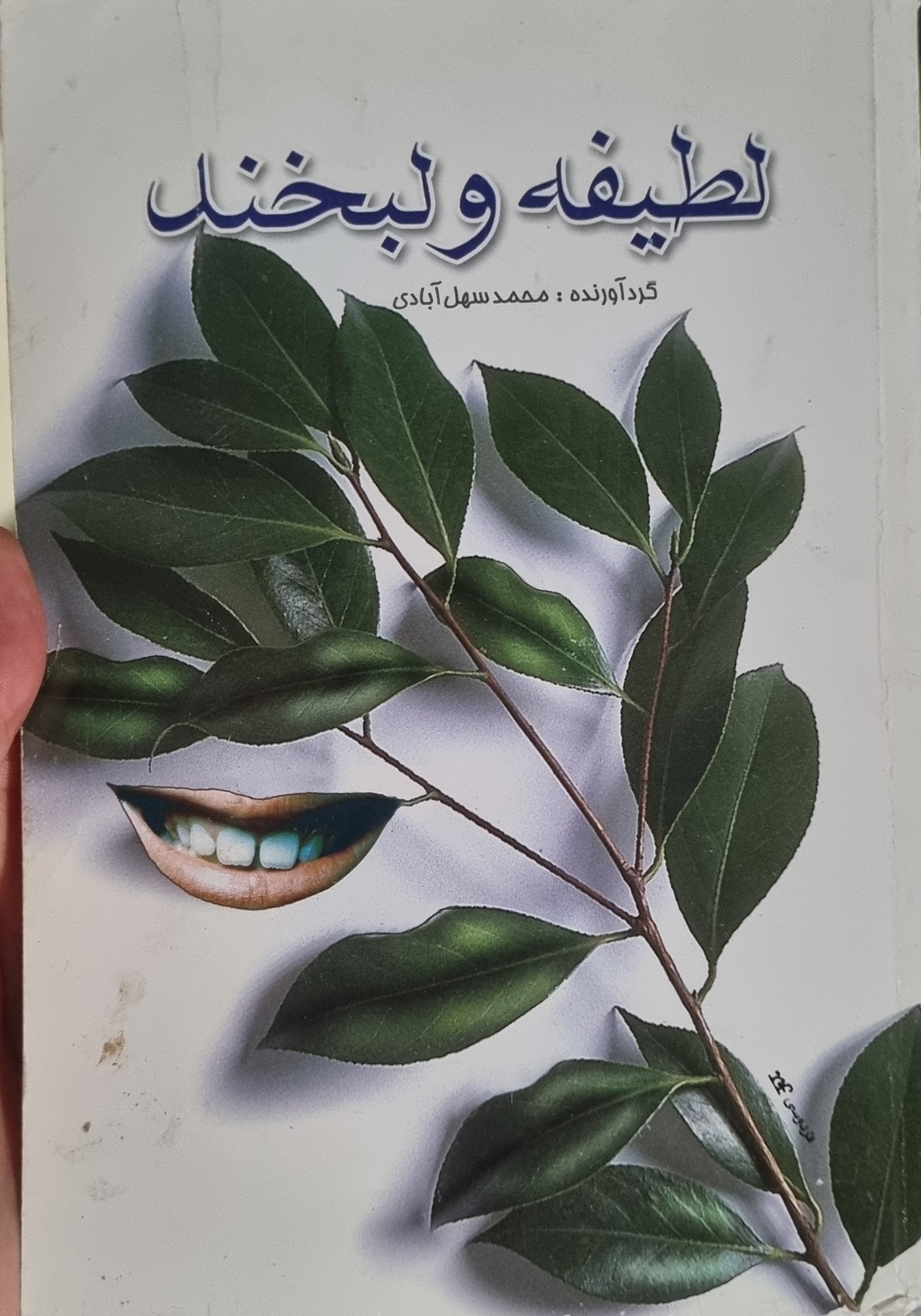 کتاب لطیفه و لبخند( در حد نو)
